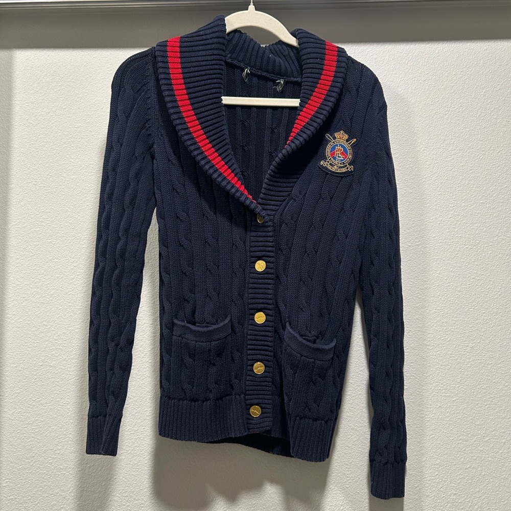 Ralph Lauren Cable Knit Cardigan